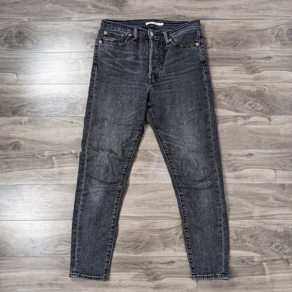 LEVI'S Women's  Wedgie Skinny Jeans Black Size 27